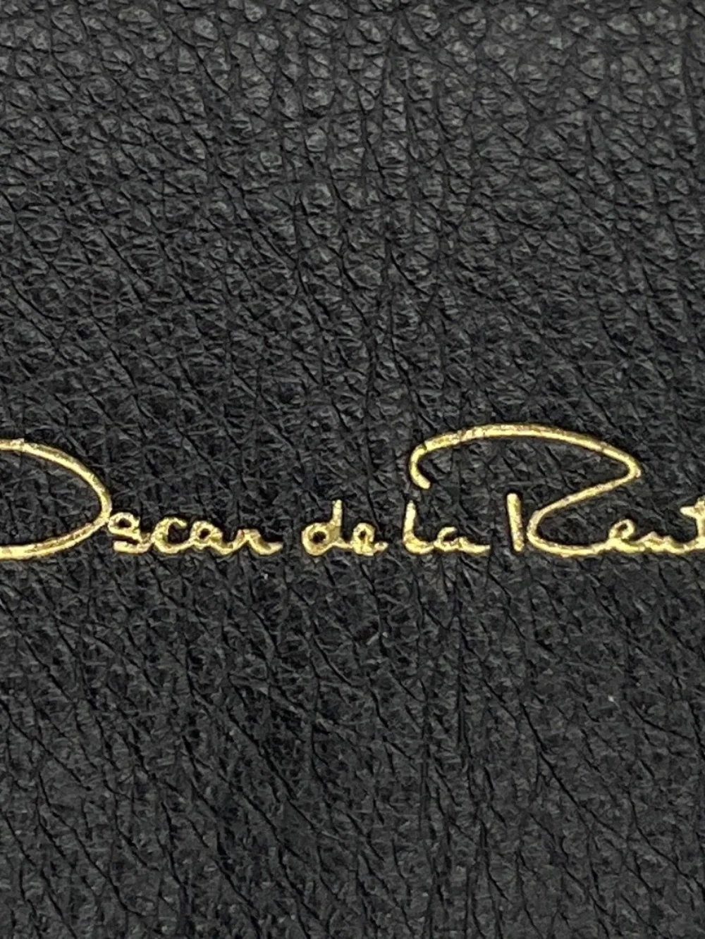 OSCAR DE LA RENTA BLACK GENUINE AMERICAN ALLIGATOR SKIN LEATHER WIDE BELT